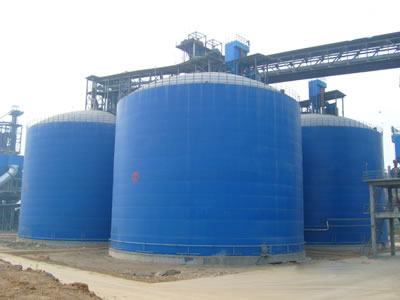 惠农水泥钢板库改造